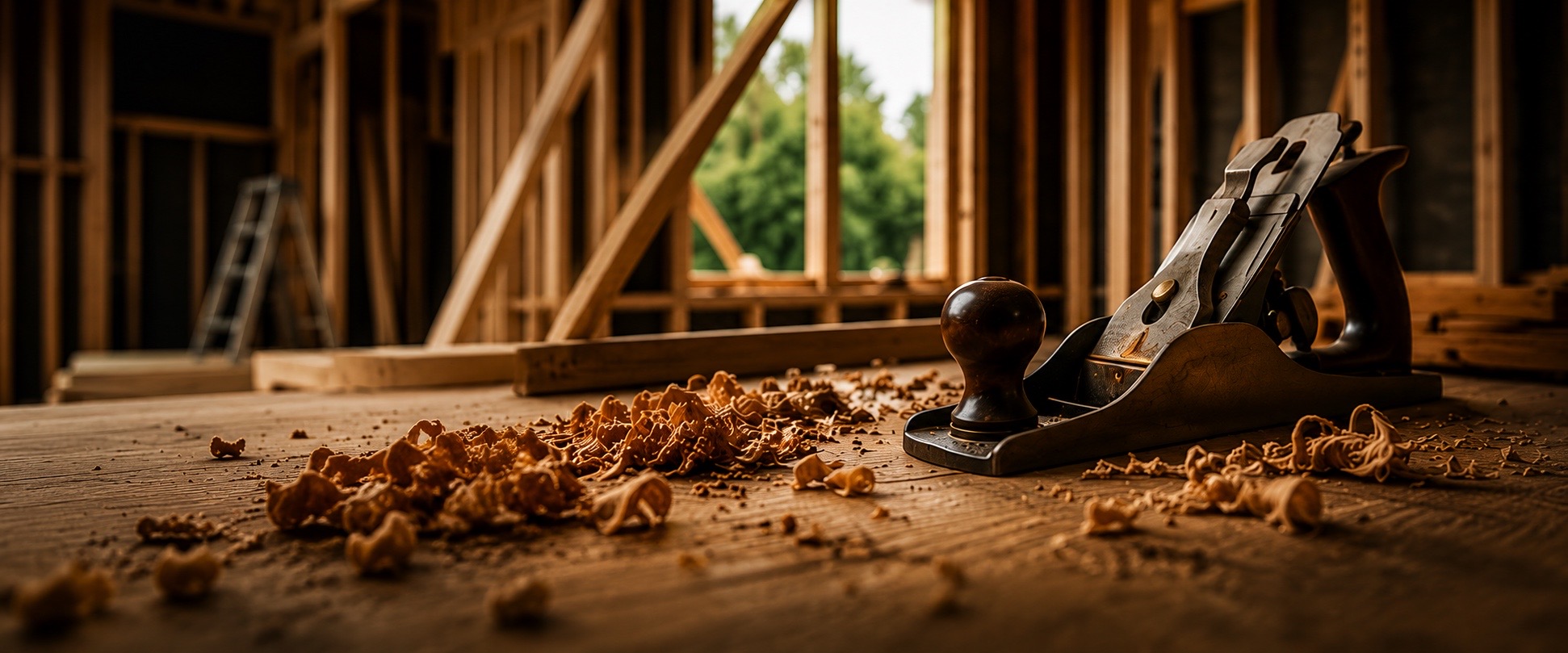Expert carpenter at work — HSB Carpentry & Building
